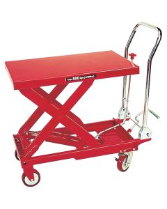 INT3904 image(0) - American Forge & Foundry Table Lift Cart - Hydraulic - 1,100 Lbs. Capacity