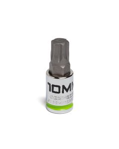 GETGEBSMH10RPT image(0) - Grip Edge Tools 10mm 3/8" Dr Short RPT Hex Bit Socket
