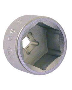 ASS2127 image(1) - Assenmacher SOC 27MM 3/8D OIL FILT 6PT SATIN