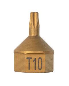 MAY16110 image(0) - Mayhew T10 Torx® Dual Drive Bit, 7/16" Drive