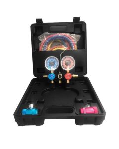 FJC6850 image(1) - FJC R-1234yf Aluminum Manifold Gauge Set