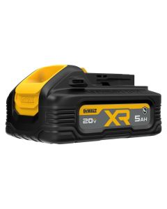 DWTDCBP520G image(1) - DeWalt 20V MAX* XR(R) Oil-Resistant 5Ah Battery