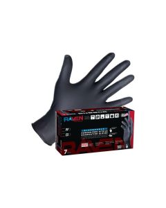 SAS66481 image(0) - SAS Safety Raven Patriot Nitrile Gloves, 7Mil SM