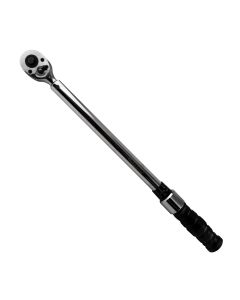KTI72125A image(0) - K Tool International Torque Wrench Ratcheting 1/2 Inch Drive 20-150 Foot/Pounds USA