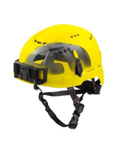 MLW48-73-1352 image(1) - Milwaukee Tool BOLT Yellow Vented Safety Helmet with IMPACT ARMOR Liner (USA) - Type 2, Class C