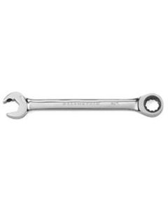 KDT85574 image(0) - GearWrench 7/16 Inch 72-Tooth 12 Point Open End Ratcheting Combination Wrench