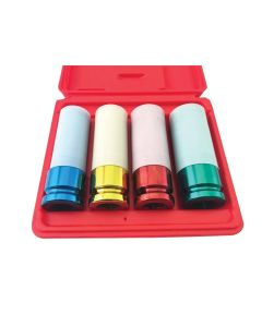 CTA1014 image(0) - CTA Manufacturing 4 Piece Thin-Wall Metric Impact Socket Set