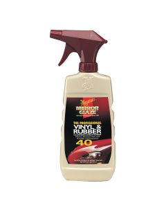 MEGM4016 image(0) - Meguiar's Automotive M40 Mirror Glaze Vinyl & Rubber Cleaner & Conditioner, 16 oz.