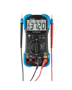 EPI3340 image(0) - Equus Products 3340 Professional Automotive Digital Multimeter, Black