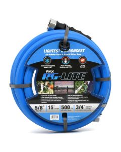 BLBBSAL5815 image(1) - BluBird AG - Lite Rubber Water Hose Assembly 5/8" x 15'