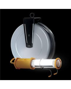 SafTlite by General Manufacturing Stubby II LED Without End Light 1000 Lumens on 40 Foot Auto Reel 18/2 SJTOWA Yellow Fix