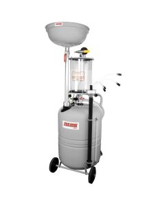 Zeeline by Milton ZE21CMB - 21-Gallon Professional Grade Combination Oil Drain & Fluid Evacuator w/Measuring Bowl