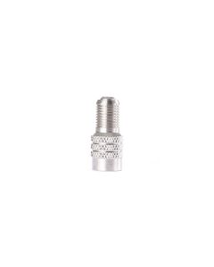 TMRSME890-50 image(0) - Tire Mechanic's Resource Double Seal Flow Thru Valve Cap (50pk) Double Seal Flow-Thru Valve Cap with heat resistent seals.