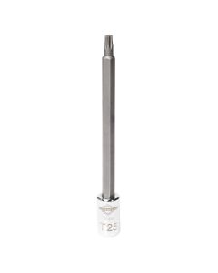 MAY16416 image(0) - Mayhew Mayhew T25 Torx&reg; Medium Insert Socket Bit, 1/4-Inch Drive