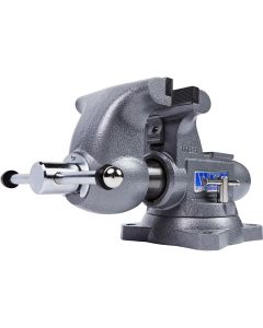 WIL28807 image(0) - Wilton 1765 - Tradesman 6-1/2&rdquo; Round Channel Vise with Swivel Base