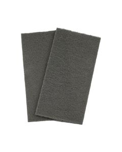 HITSPTHING image(0) - High Teck Products (25 pcs per box) 4-1/2"X9" U/F THIN GRAY SCUFF PAD, with Sillicon Carbide Grain