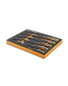 KDTGWMSSCRPH image(0) - GearWrench 9 Piece Phillips Dual Material Screwdriver Set Inch Foam Storage Tray