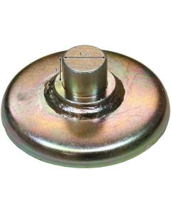 ATEATTDP-Z31B330000 image(1) - Atlas Automotive Equipment Round Lift Adapter with Rubber Pad, 1.5" Peg