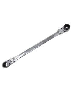 KTIXDDB27X30 image(1) - K Tool International Wrench 27mm x 30mm Ratcheting Reversible Flexible Double Box Extra Long