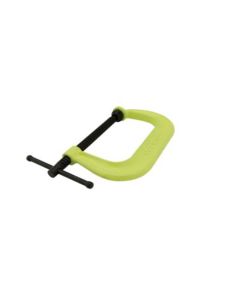 WIL404SF image(0) - Wilton 404SF - 400 Series Hi-Vis Safety C-Clamp, 0 - 4-1/4&rdquo; Opening, 3-1/4&rdquo; Throat Depth
