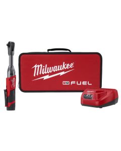 MLW2560-21 image(0) - M12 FUEL 3/8" EXT REACH RATCHET 1 BATT KIT