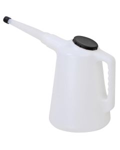KTI74652 image(0) - K Tool International Plastic Measure with Flex Spout 8 Quart