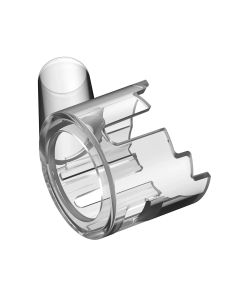 DWTDCE555DC image(0) - DEWALT Dust Shroud Attachment for Drywall Cut-Out Tools