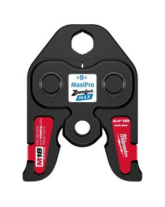 MLW49-16-2655Z image(0) - Milwaukee Tool 3/4 Inch ZoomLock&reg; MAX Press Jaw for M18 FORCE LOGIC Press Tools