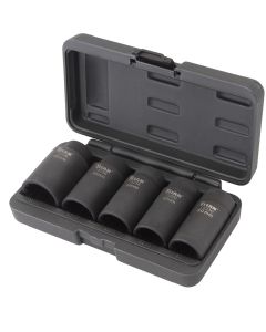 TIT15345 image(1) - TITAN 5-PC 1/2" DR 12 POINT AXLE NUT