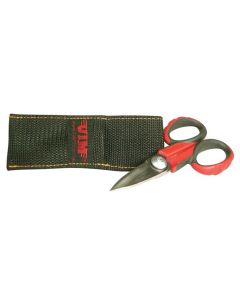 VIM Tools Work Shears Multi Pupose Cutters, 5 1/2 Inch Long with Sheath