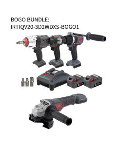 IRTIQV20-3D2WDXS-BOGO1 image(0) - INGERSOLL RAND INGERSOLL RAND IRTIQV20-3D2WDXS-BOGO1 BUNDLE DEAL