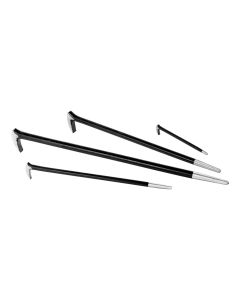 WLMW2021 image(0) - Wilmar Corp. / Performance Tool 4 pc Roll Type Pry Bar Set