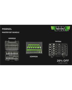 VIMTMSBNDL image(0) - VIM Tools TORX MASTER SET BUNDLE - TMS77, TMS34PF, & TMS40 (20% off)