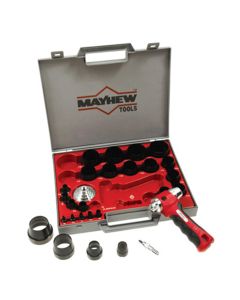 MAY66080 image(0) - Mayhew 28 pc Imperial Hollow Punch Kit (1/8" to 2")