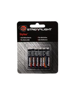 STL65030 image(0) - Streamlight AAAA Batteries - 6pk - Silver