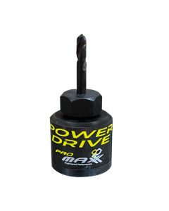 ProMaxx PowerDrive 1/4” Ratchet Adapter w Threaded 1/8" drill bit