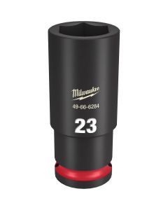 Milwaukee Tool SHOCKWAVE Impact Duty  1/2"Drive 23MM Deep 6 Point Socket