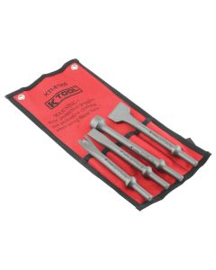 KTI81900 image(0) - K Tool International Pneumatic Bit Set 4 Piece in Pouch
