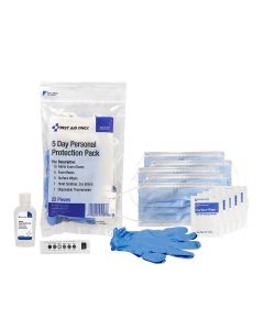 FAO91227 image(0) - First Aid Only 5-Day Personal Protection Kit