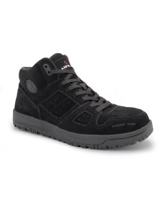 FSIAW6350-11.5M image(0) - Airwalk AIRWALK - MONGO MID Series - Men's Mid Top Shoe - CT|EH|SR - Black/Black - Size: 11.5M