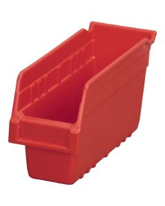 Msc Industrial Supply 4-1/8" Wide x 11-5/8" Deep x 6" High Hopper Shelf Bin
