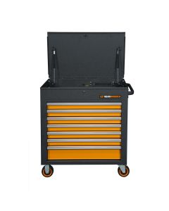 KDT83246 image(1) - GearWrench 35 Inch 7 Drawer GSX Series Rolling Tool Cart with Tilt Top