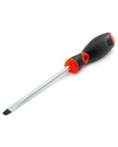 WLMW30992 image(0) - Wilmar Corp. / Performance Tool Slotted Screwdriver, 3/8 in. Tip, with 8 in. Shaft