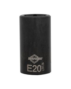 Mayhew Mayhew E20 Inverted Torx&reg; Socket Bit, 1/2-Inch Drive