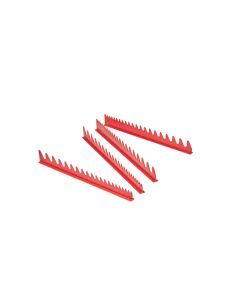Ernst Mfg. 40 Tool Space Saver Wrench Rails, Red
