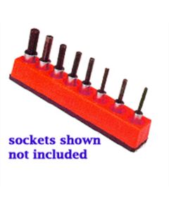 MTS387 image(0) - Mechanic's Time Savers SOC HOL 3/8U MAG R RED