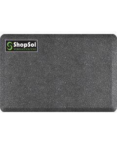 LDS1010646 image(0) - ShopSol Anti-Fatigue Mat Supreme 3' x 2' Mosaic Steel 32S
