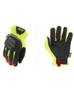 MECSFF-X91-010 image(0) - Mechanix Wear HI-VIZ FASTFIT D4-360 GLOVE LARGE
