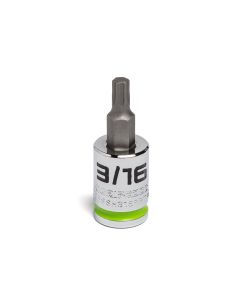 GETGEBSSH316RPT image(0) - Grip Edge Tools 3/16" 3/8" Dr Short RPT Hex Bit Socket