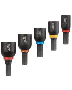 MLW49-66-4563 image(2) - Milwaukee Tool SHOCKWAVE Impact Duty Insert Magnetic Nut Driver Set 5PC